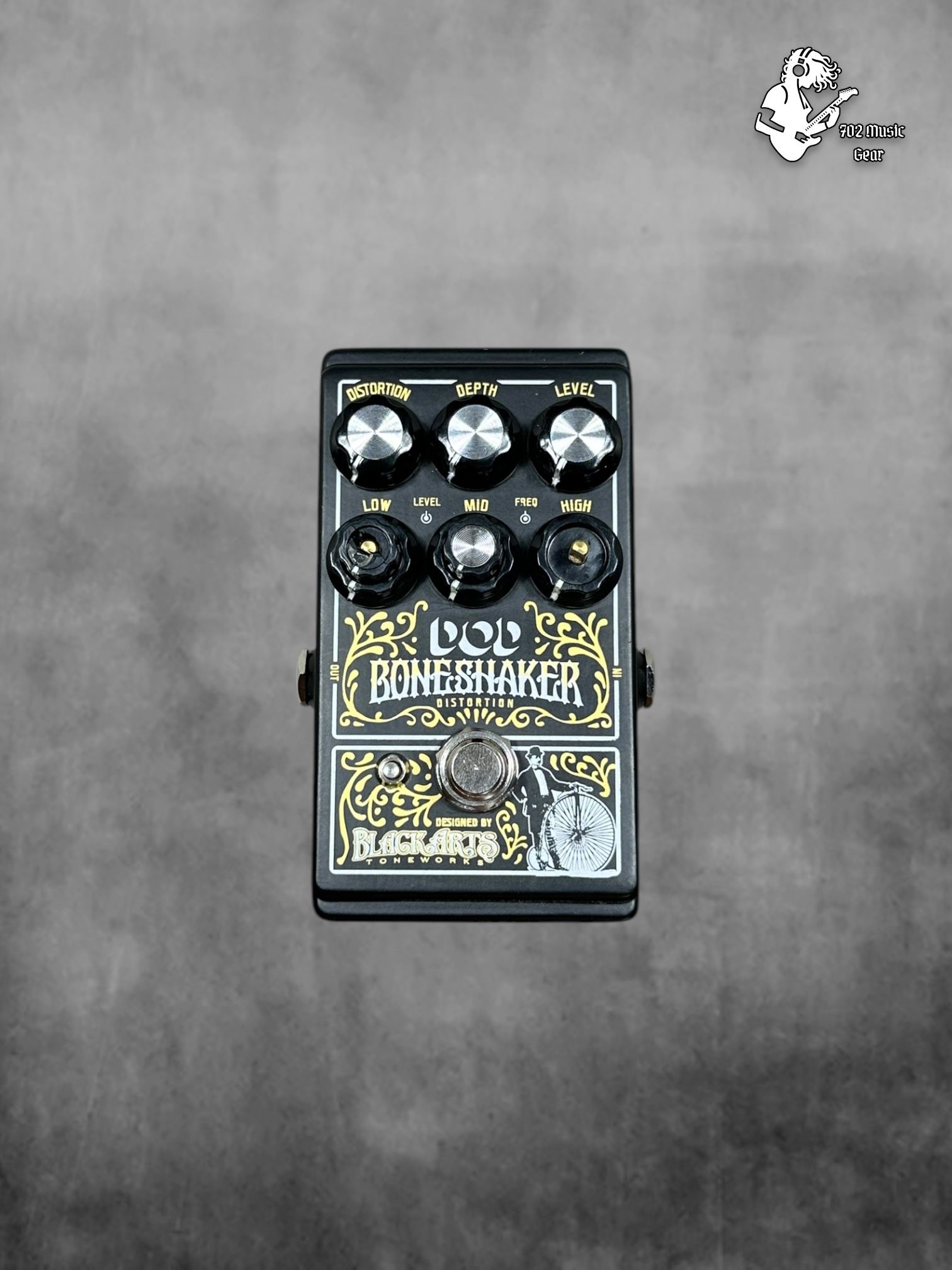 DOD Boneshaker Signature Designer Distortion Electric Guitar Pedal 