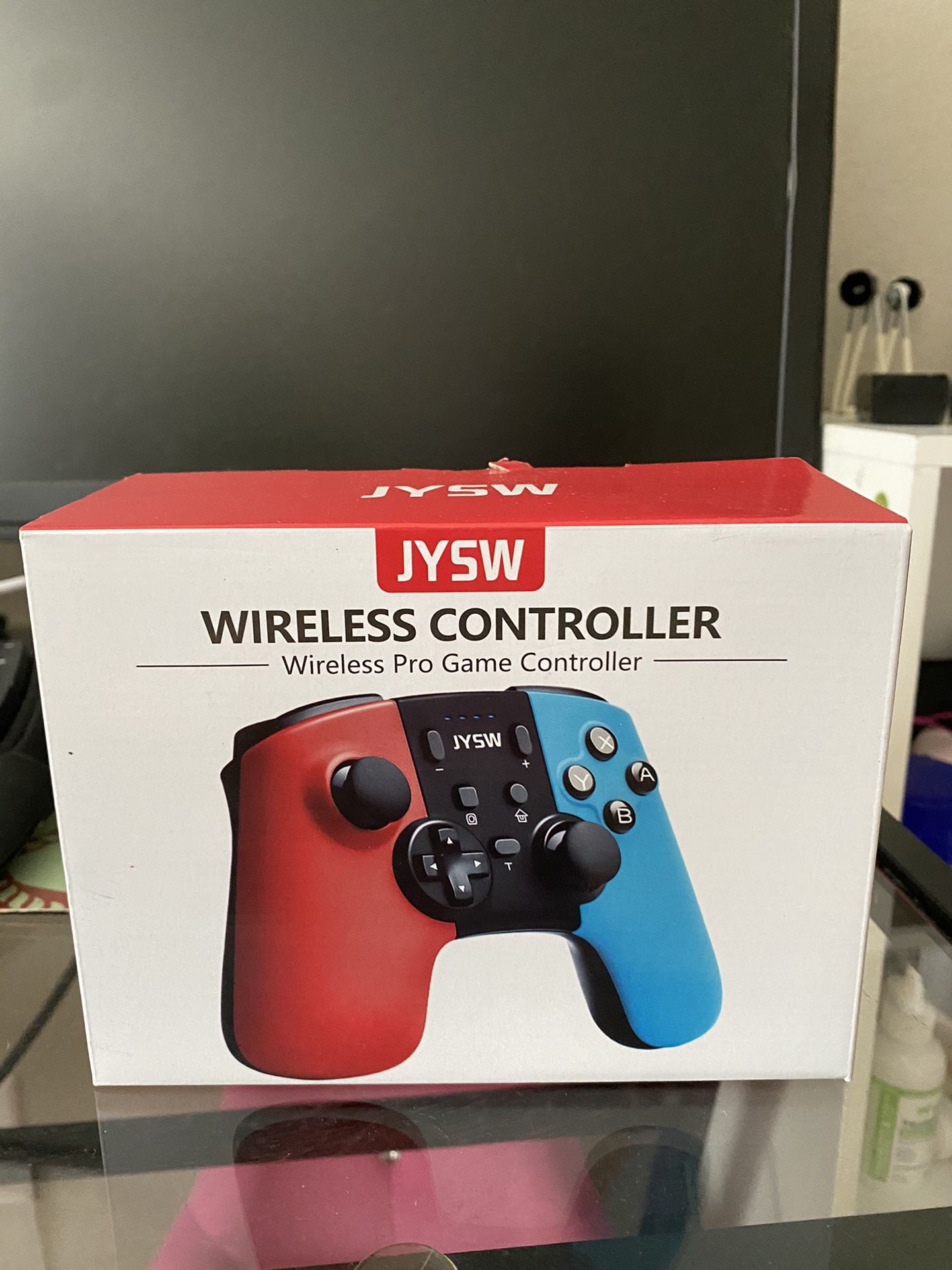 Brand New Pro Wireless Controller for Nintendo Switch - Remote Pro Controllers Gamepad Joypad Joystick for Nintendo Switch Console Supports Gyro Axis