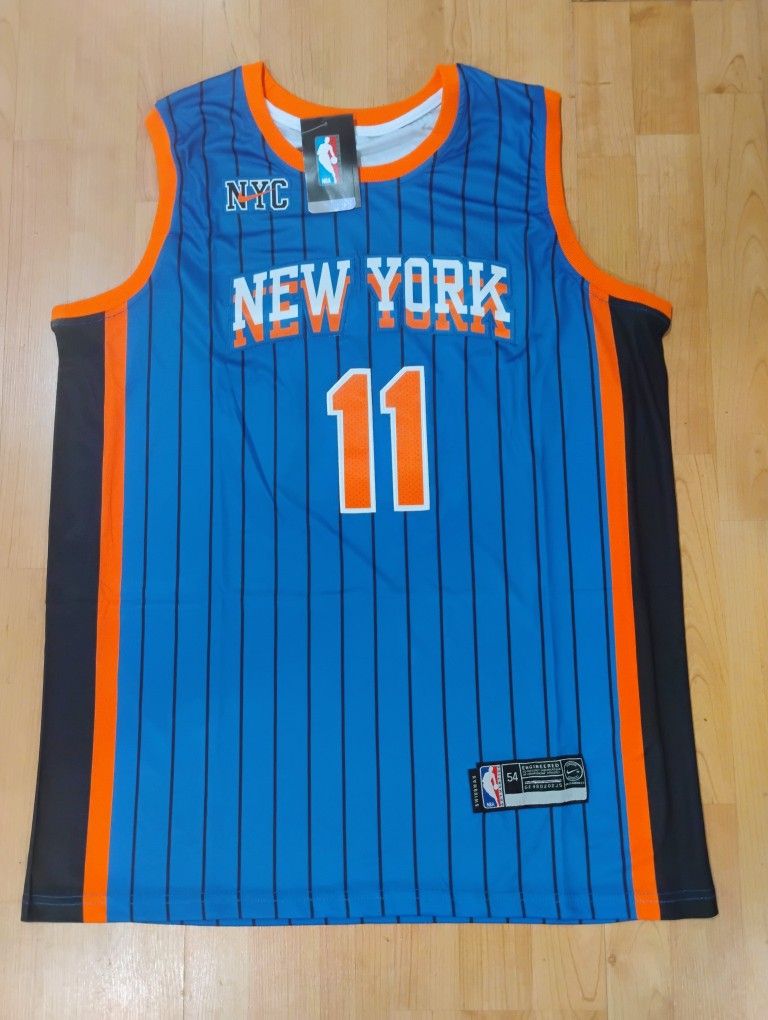 Jalen Brunson New York Knicks Blue Jersey