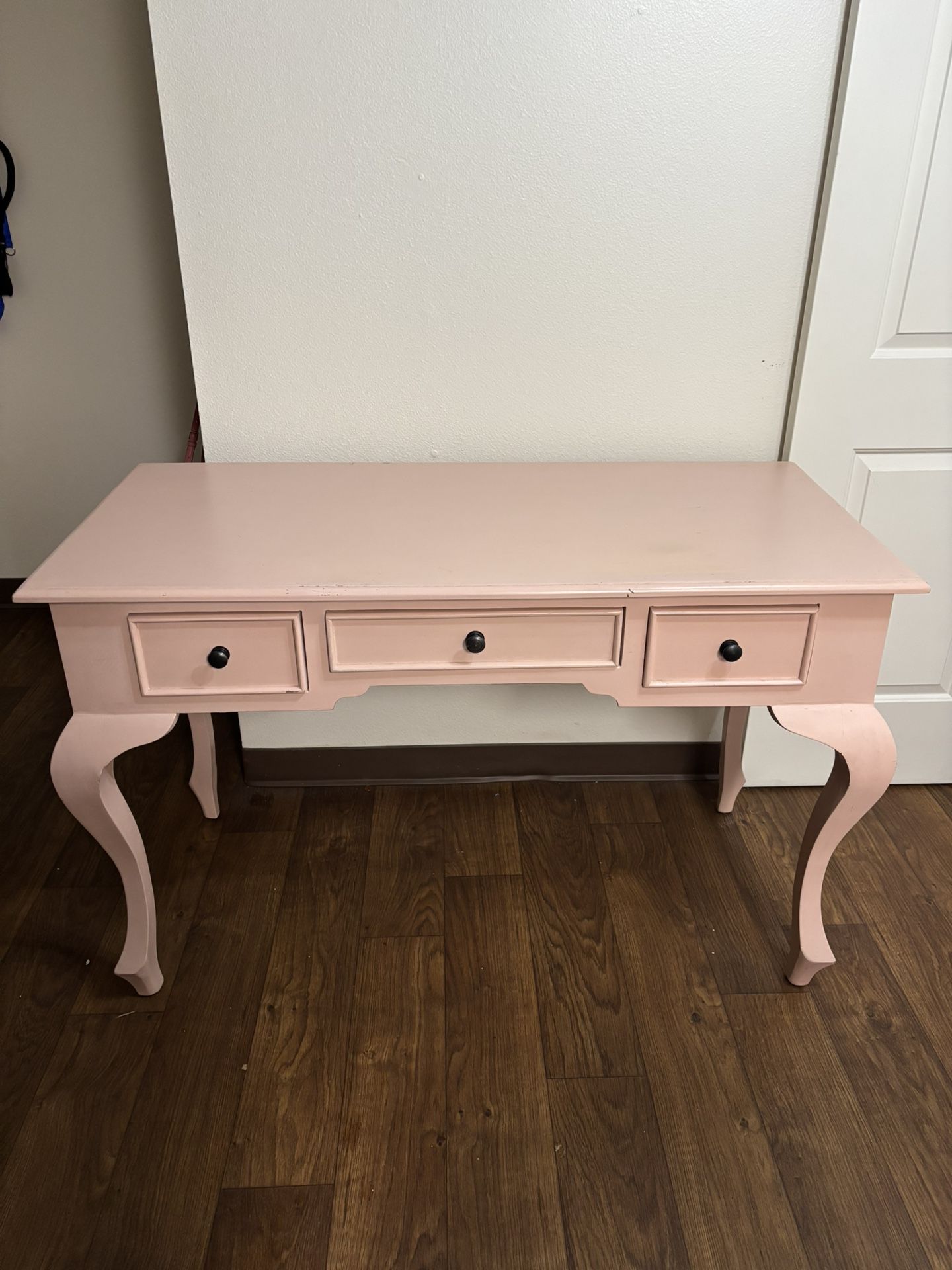 Pink Vanity Desk