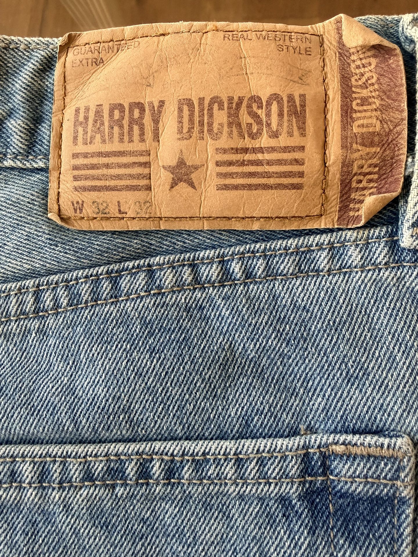 New HARRY DICKSON Light Blue Jeans .