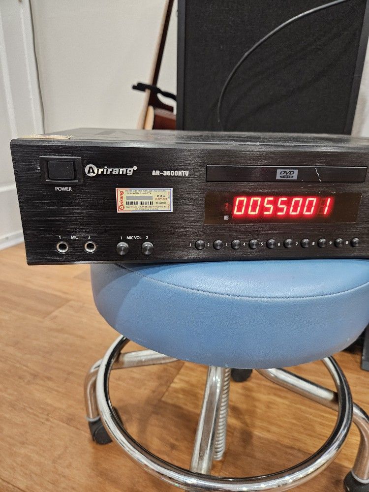 Arirang AR-3600KTV Karaoke Midi DVD  Player 2TB Hard Drive HDMI Output With Remote, DVD Disk, Songbook