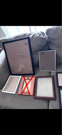 Picture frame Lot -variety sizes