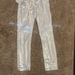 purple jeans size 31