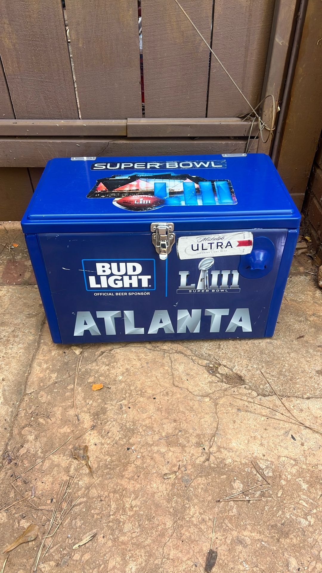 Bud Light  Metal Cooler