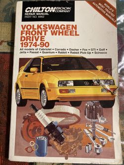 Chilton’s RepairManual VW Front Wheel Drive ‘74-‘90