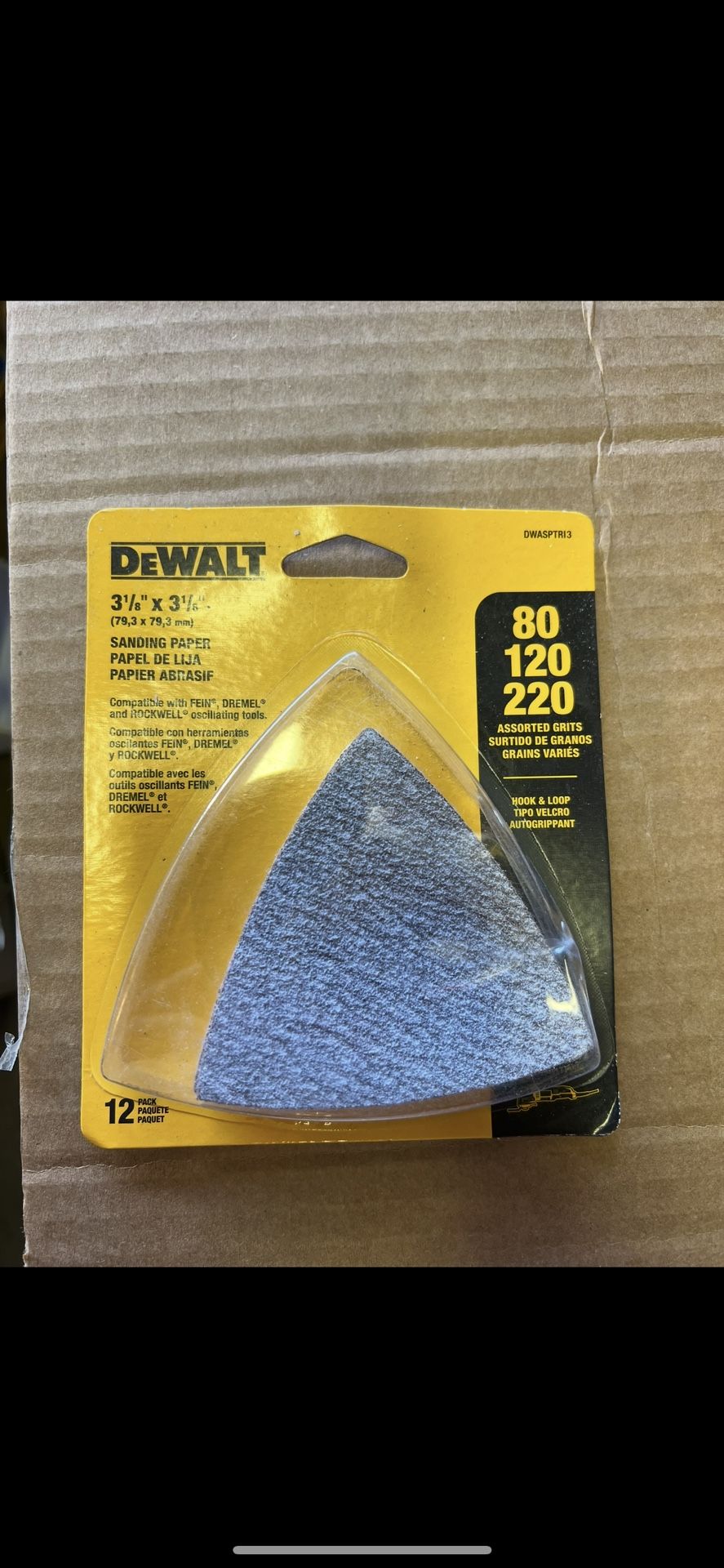 DeWalt Sand Paper Multi Tool