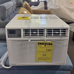 Brand New 12000 BTU Window Air Conditioner with Heat and Remote Control