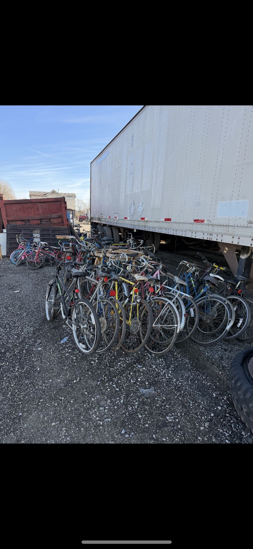 Lot Of 40+ Vintage Bicycles 