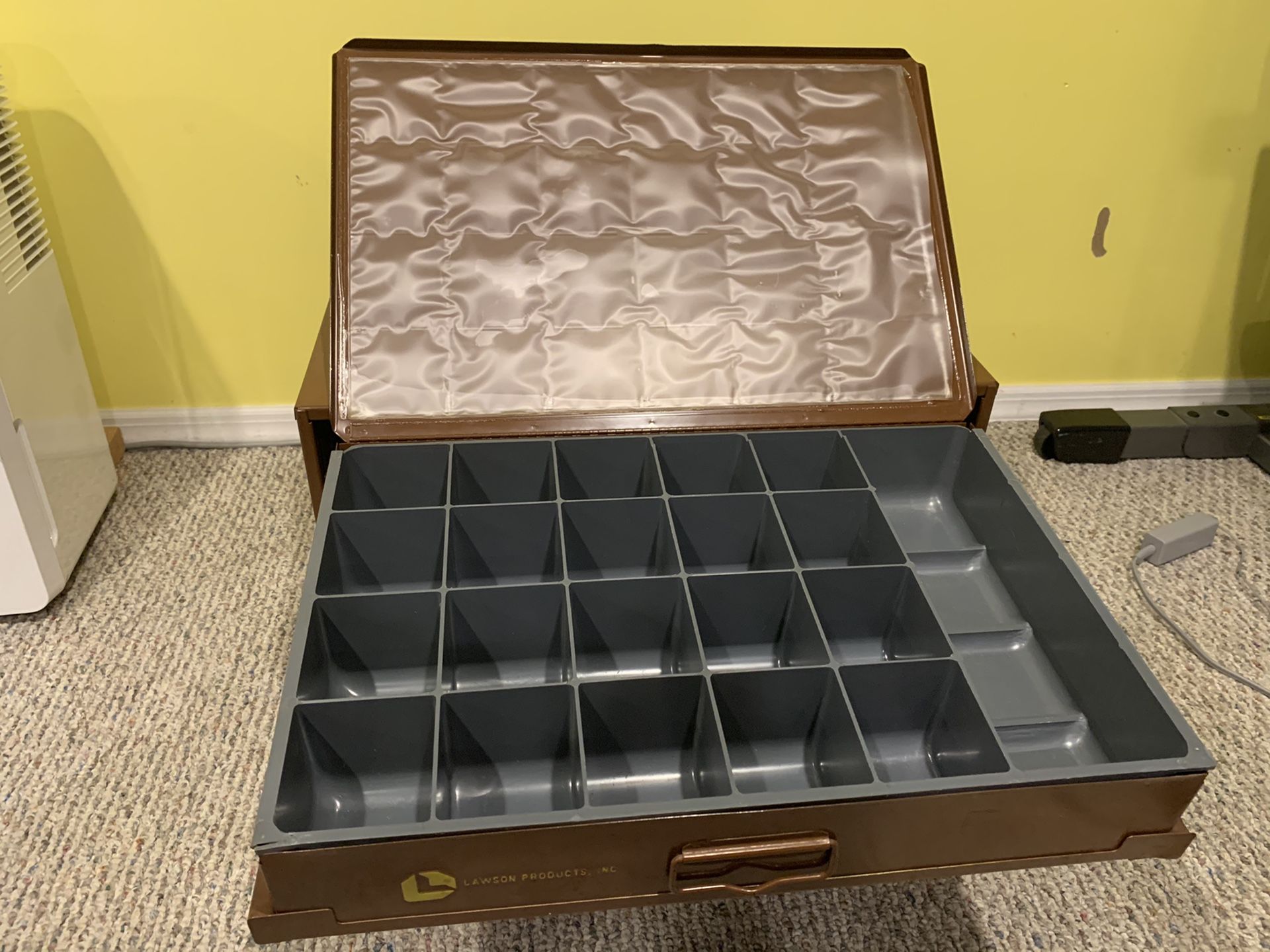 Lawson Products 4 Drawer Metal Storage Parts Bins for Sale in