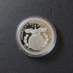 2016 America's Greatest Battles 1944 D-Day Commemorative Proof Coin w/COA