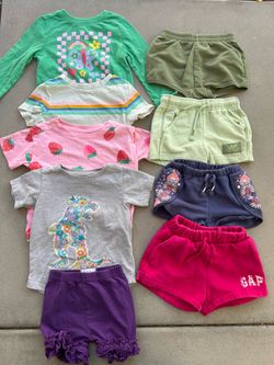 9 Piece Bundle Toddler Girl 18-24mo
