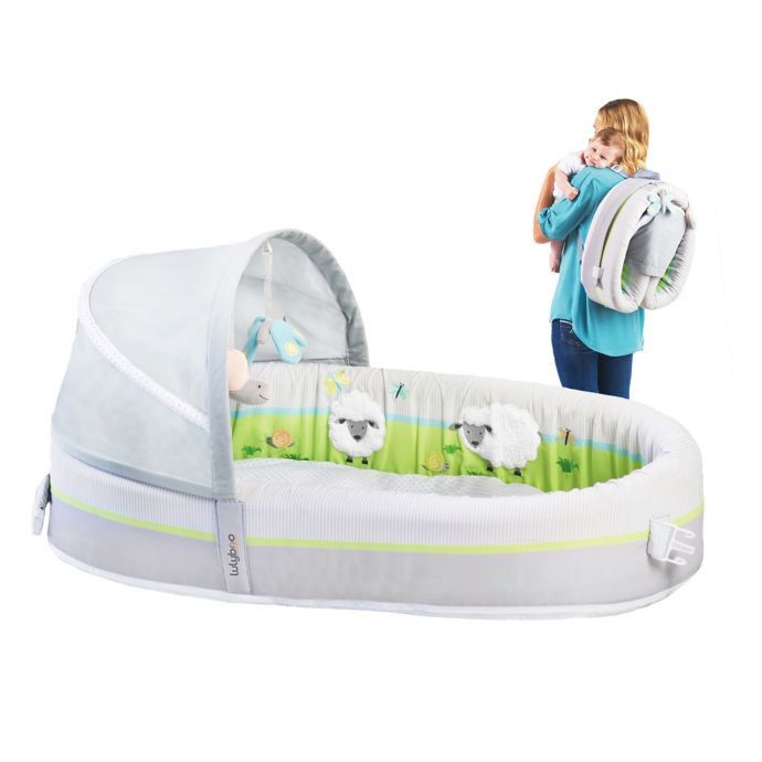 Baby crib, and tub and carrier
