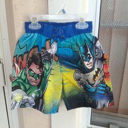 BRAND NEW...SIZE 3T BOYS BATMAN (Justice League) SWIM SHORTS