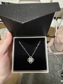 pretty cubic zirconia necklace