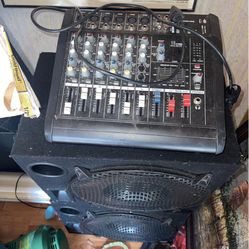 Speaker With Mixer  OBO