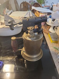 Early nineteen hundreds gasoline blow torch