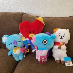 BT21 Plushies 