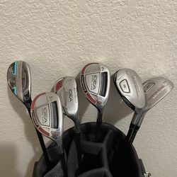 TaylorMade, Adams, Nickent Hybrid Golf Clubs $25 Ea. 