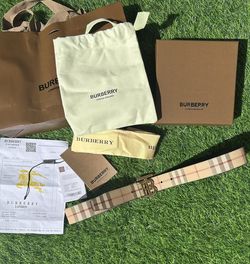 size 34-36 burberry belt