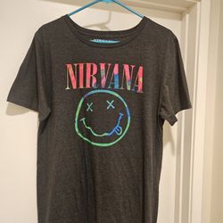 Nirvana T-Shirt ..New Condition XXL But Fits & Looks Like XL $25.00