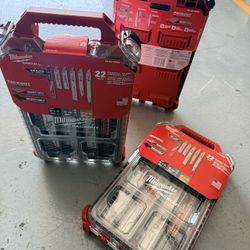 New Milwaukee PACKOUT SAWZALL Reciprocating Saw Blade Set (22-Pack) with 9 in. 8 TPI Metal Cutting NITRUS Torch Blade