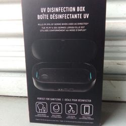 NIB **MORPHE Uv Disinfectant Box
