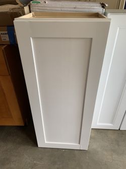 Single Wall Cabinet White Color