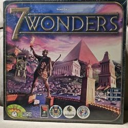 Board Games 7 Wonders OR Are You SMARTER ..  NEW & Sealed