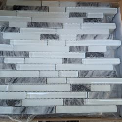 Mosaic Tile Of Stone And Glass.