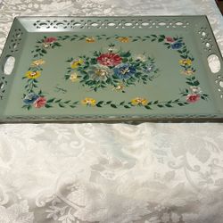 XXL VINTAGE METAL TRAY