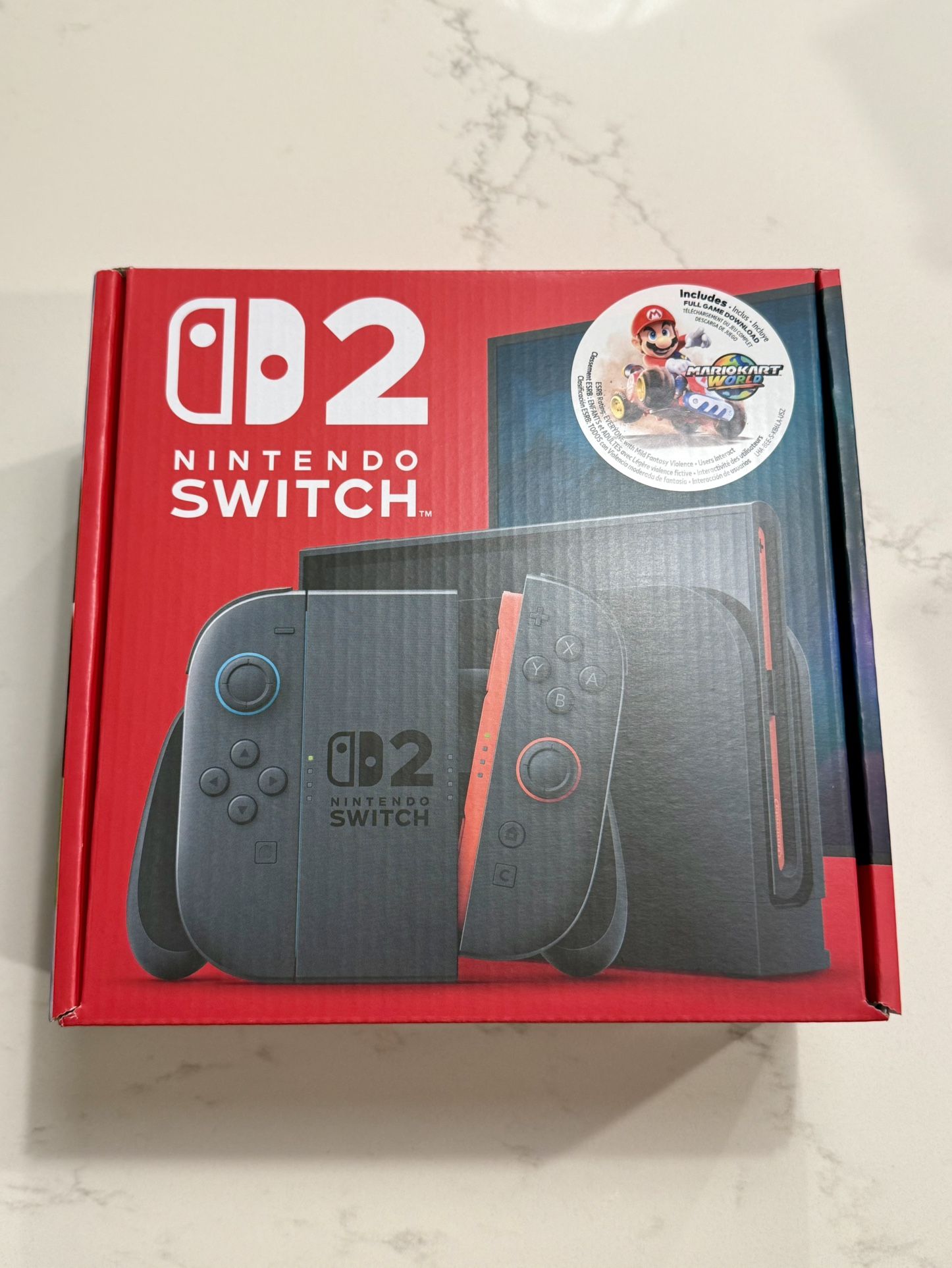 Nintendo Switch 2 Console W/ Mario Kart World Bundle
