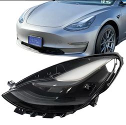 Left(driver)Full LED Headlights Assembly Compatible with Tesla Model 3/Model Y 2021 2022 2023 Driver Side