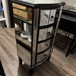 40 Inches Tall Drawer Wit Mirror Around It