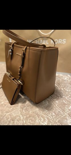 New Michael Kors Large Tote Bag And Double Zipper Wallet for