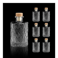 6 Decorative glass bottles/glass Vase