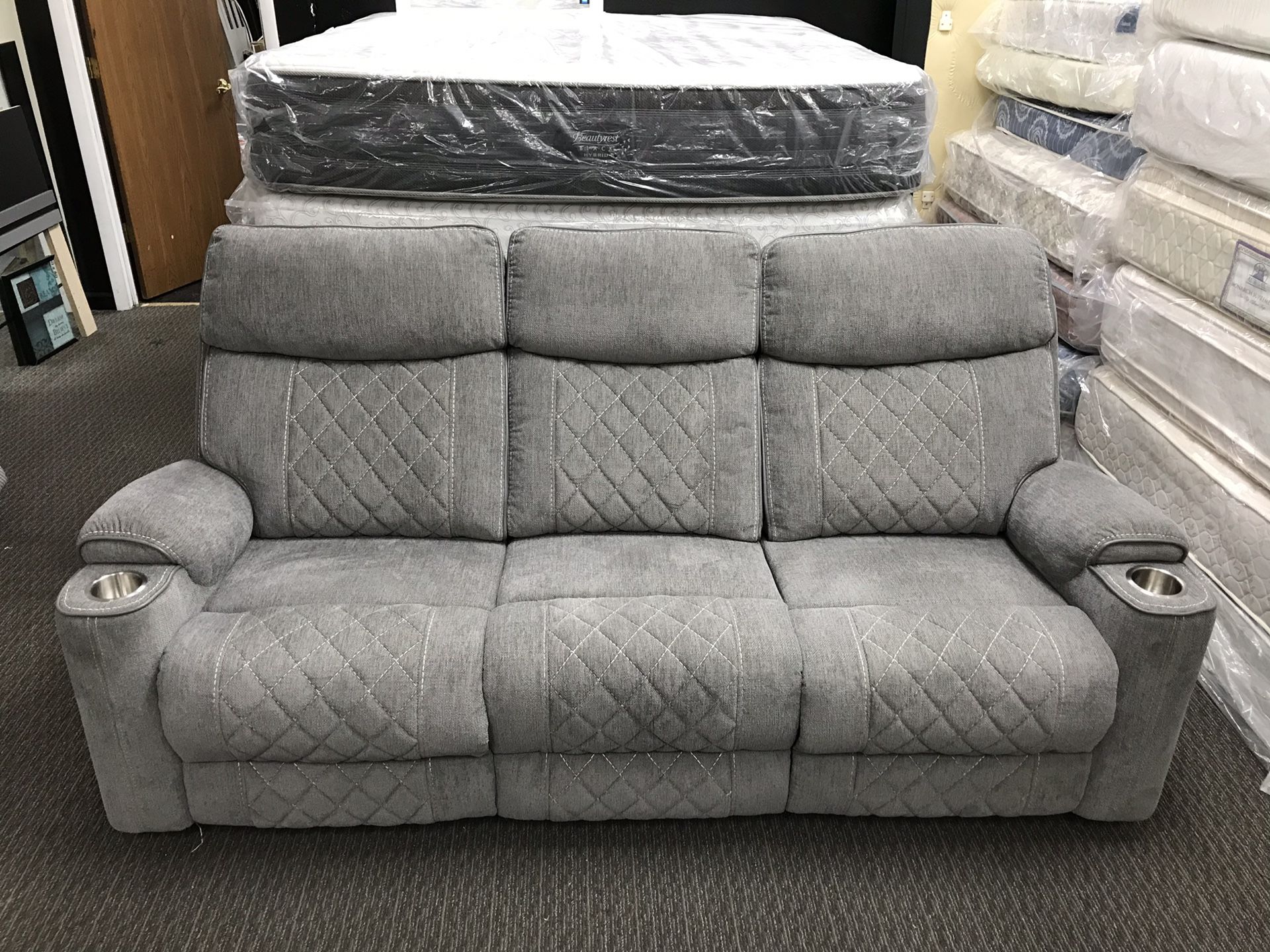 Sofa and loveseat