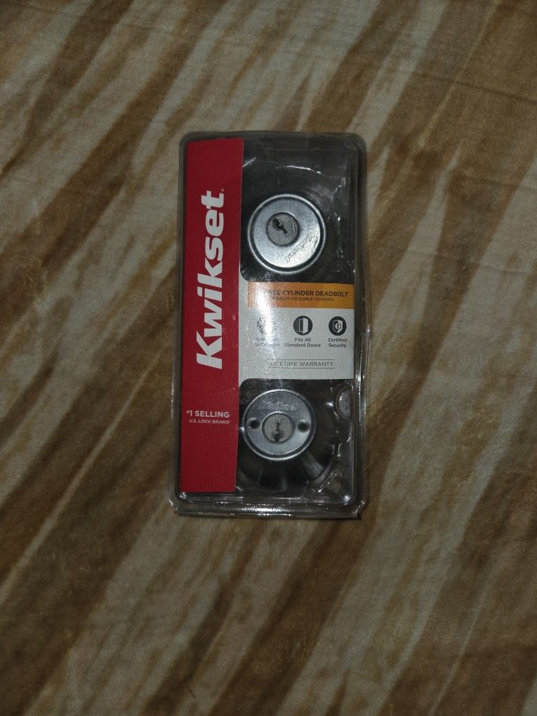 Kwikset 665 Double Cylinder Deadbolt.