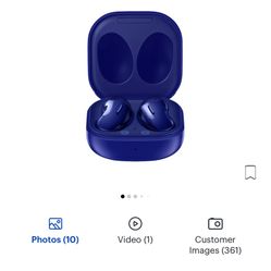 Brand New Samsung - Galaxy Buds Live True Wireless Earbud Headphones - Blue