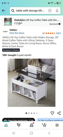 Coffee table
