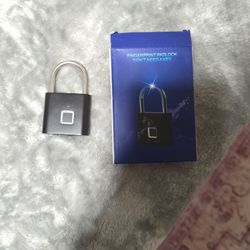 Fingerprint Padlock.