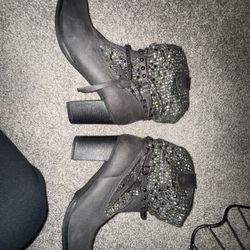Grey Boots
