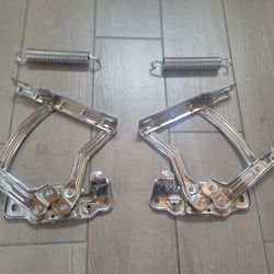 1963-64 Impala Chrome Hood Hinges 