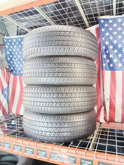 235/55R20 BRIDGESTONE DUELER HL ALL SEASON TOURING 235 55 20   GREAT USED TIRES