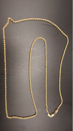 14kt Rope chain