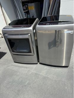 LG washer and dryer  very good condition and clean