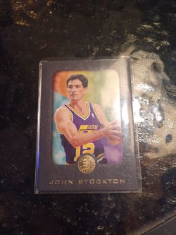 John Stockton Utah Jazz NBA Trading Card