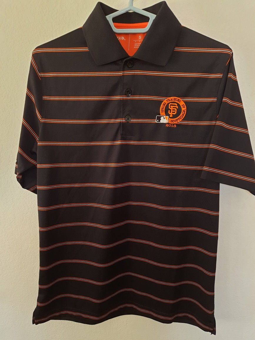 San Francisco Giants 2018 Spring Training Polyester Polo Shirt Men's Small