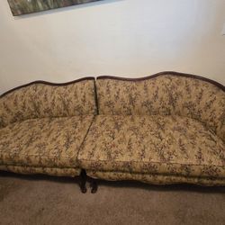 Antique Vintage Split Sofa