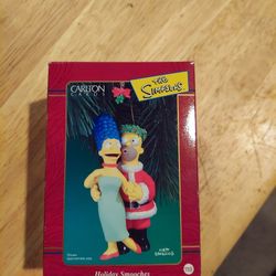 2001 Simpsons Carlton Cards Holiday Smooches